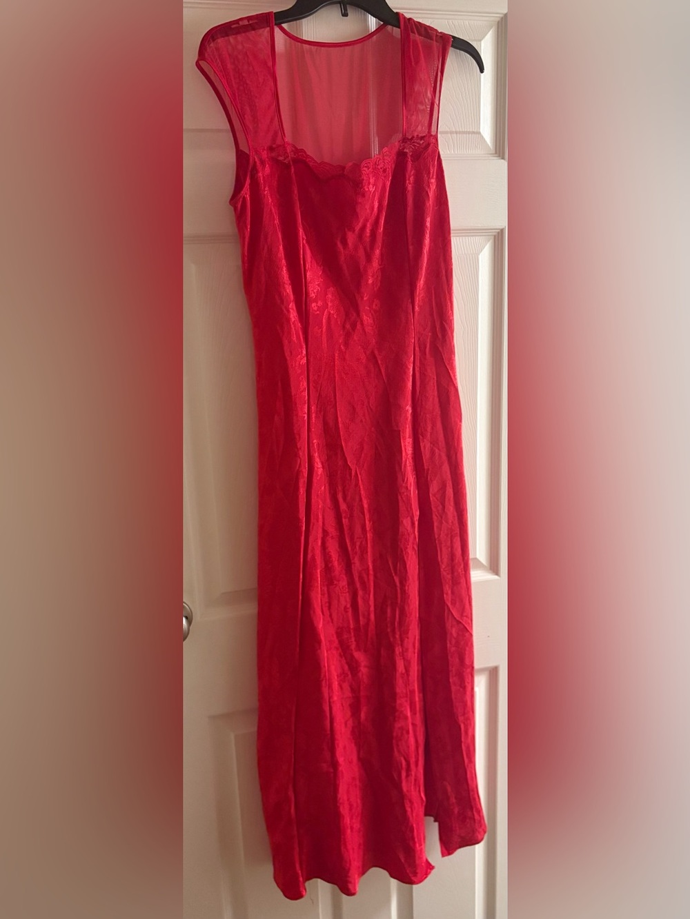 Victoria's Secret Vibrant Red Negligee NWOT- PERFECT CONDITION!!!!